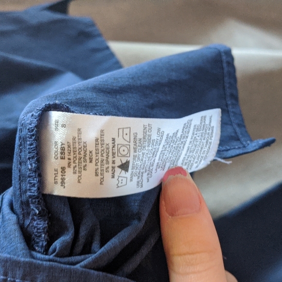 Jaanuu navy performance scrubs - Picture 7 of 15